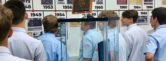 Открытие музея в техникуме